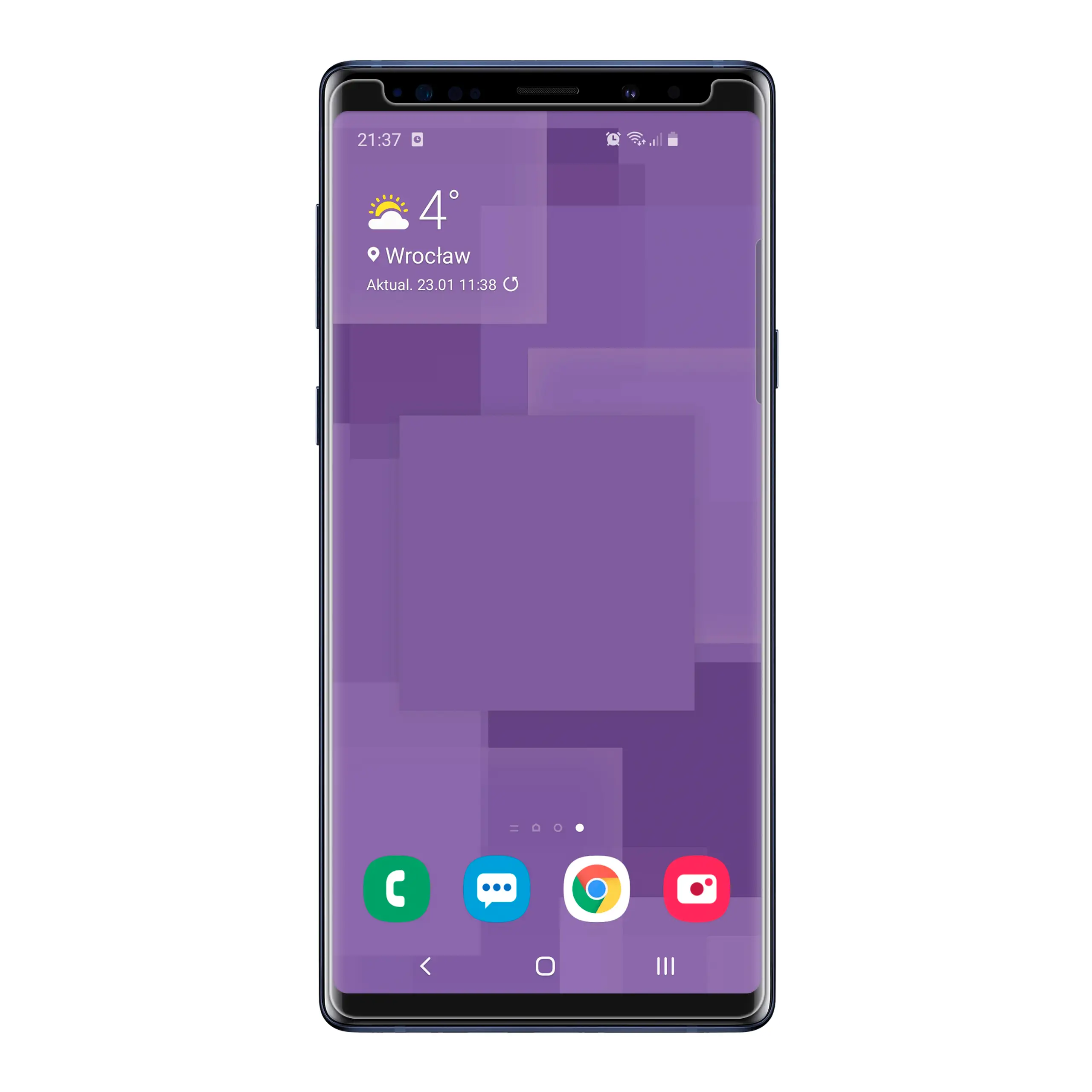 Telefon Samsung Galaxy Note 9 ze szkłem hartowanym UV Polski Banan BananUltra
